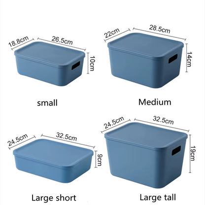 Desktop Storage Box Thickened Material Household Organizing Dormitory Kitchen Storage Box