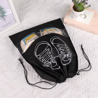 5/10Pcs Non Woven Shoe Bag Storage Bag, Shoe Storage Drawstring Drawstring, Shoe Storage Bag, Dust-Proof