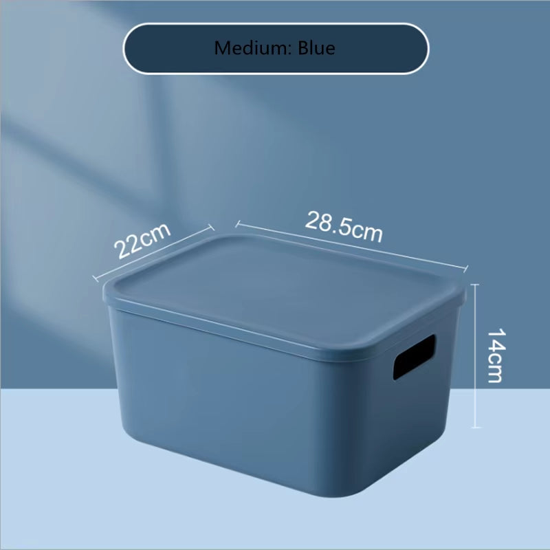 Desktop Storage Box Thickened Material Household Organizing Dormitory Kitchen Storage Box