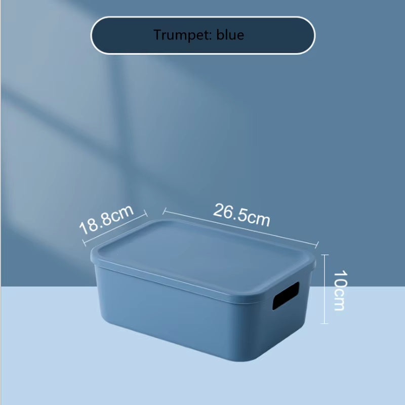 Desktop Storage Box Thickened Material Household Organizing Dormitory Kitchen Storage Box