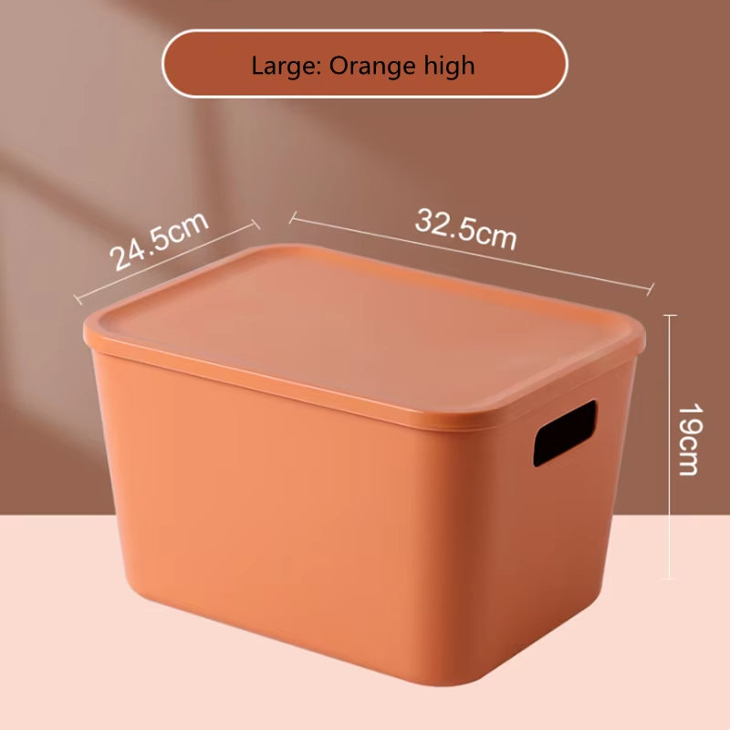 Desktop Storage Box Thickened Material Household Organizing Dormitory Kitchen Storage Box