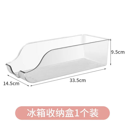 Refrigerator Storage Box Fridge Organizer Kitchen Storage Cans Soda Cans Storage Cans Basket Storage Containers Pantry Organizer