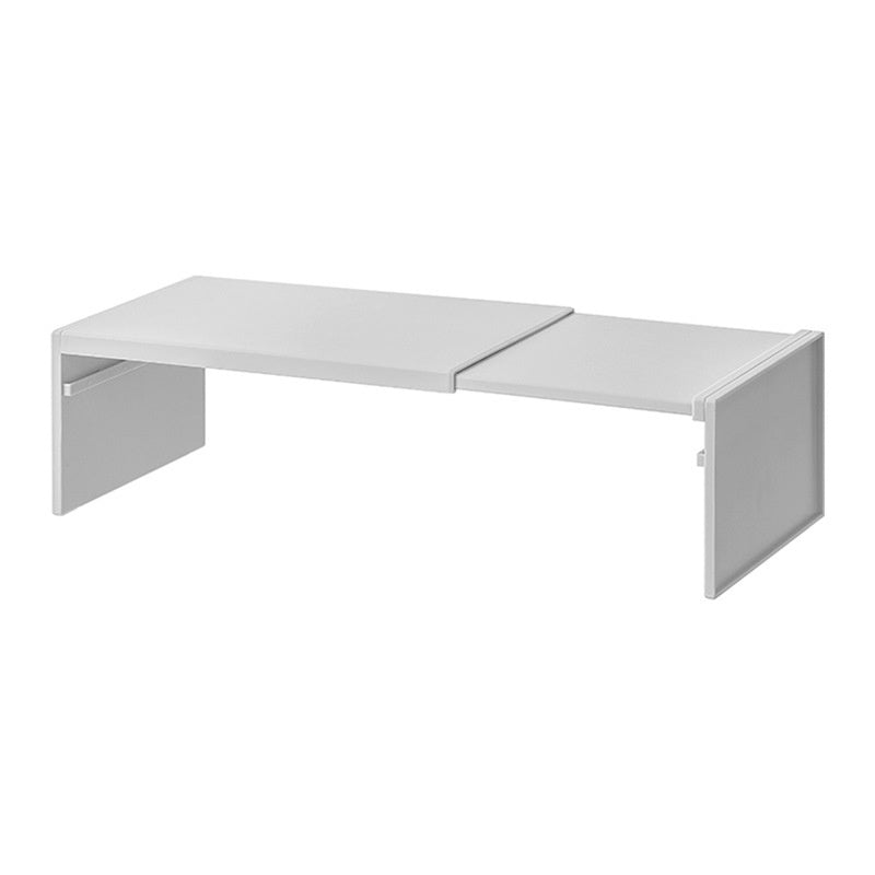 Scalable Kitchen Storage Rack with Layered Dishes and Bowls