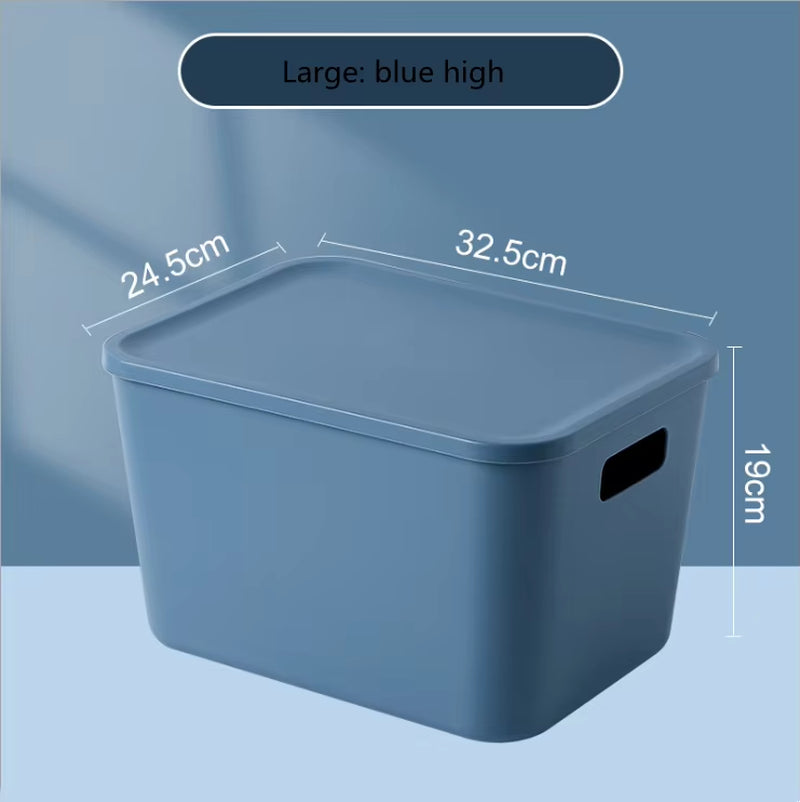 Desktop Storage Box Thickened Material Household Organizing Dormitory Kitchen Storage Box