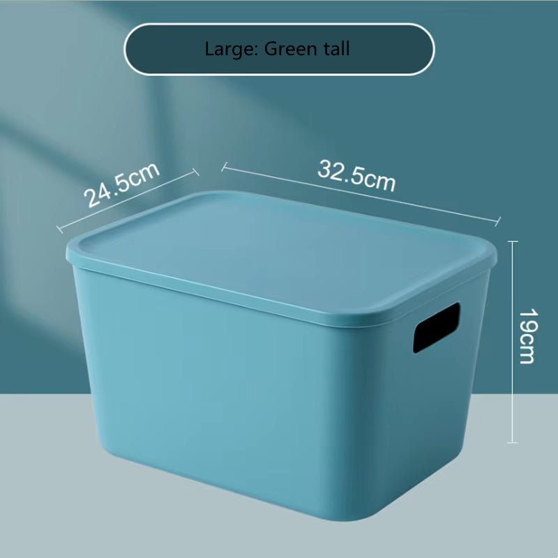Desktop Storage Box Thickened Material Household Organizing Dormitory Kitchen Storage Box