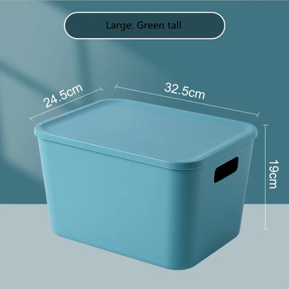 Desktop Storage Box Thickened Material Household Organizing Dormitory Kitchen Storage Box