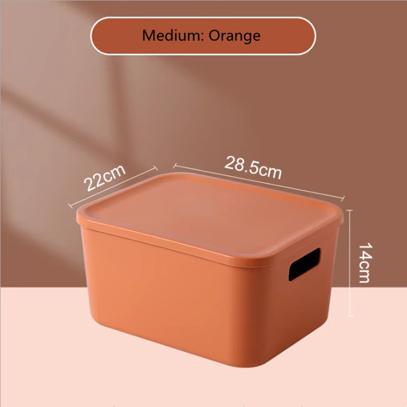 Desktop Storage Box Thickened Material Household Organizing Dormitory Kitchen Storage Box