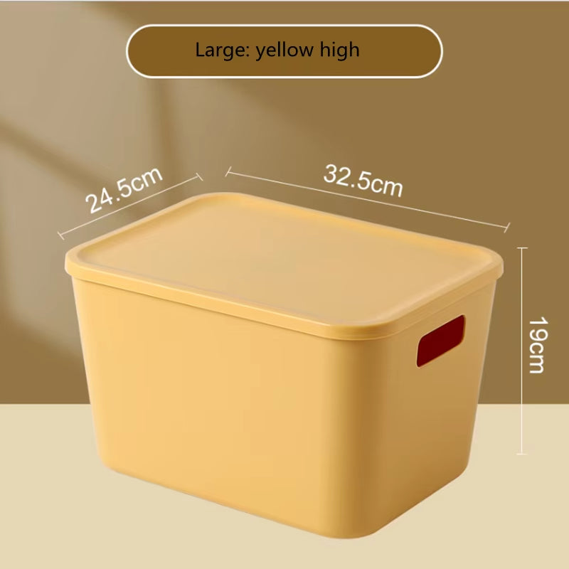 Desktop Storage Box Thickened Material Household Organizing Dormitory Kitchen Storage Box