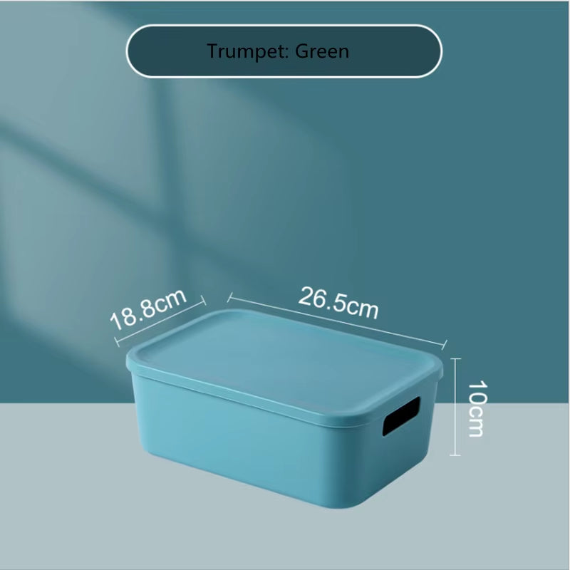 Desktop Storage Box Thickened Material Household Organizing Dormitory Kitchen Storage Box