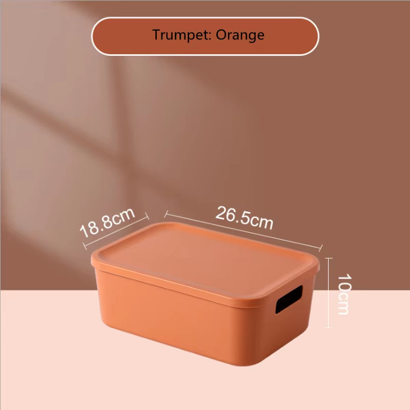 Desktop Storage Box Thickened Material Household Organizing Dormitory Kitchen Storage Box