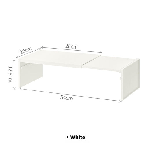 Scalable Kitchen Storage Rack with Layered Dishes and Bowls