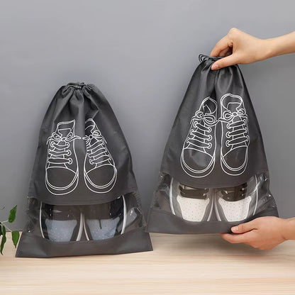 5/10Pcs Non Woven Shoe Bag Storage Bag, Shoe Storage Drawstring Drawstring, Shoe Storage Bag, Dust-Proof